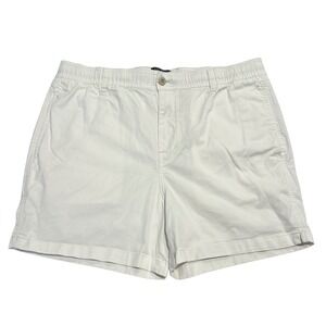 Todd Snyder Beachcomber Short Mens Size Large White Stretch Cotton Chino